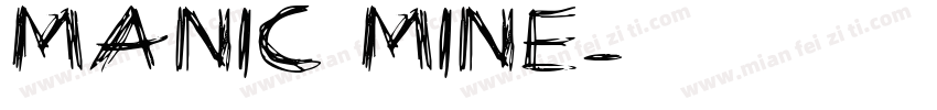MANIC MINE字体转换